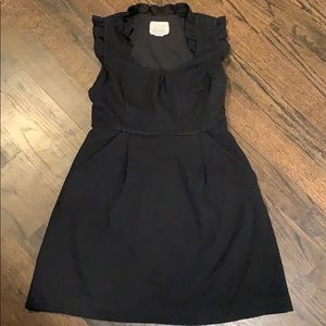 Anthrophologie Tabitha black dress size 12